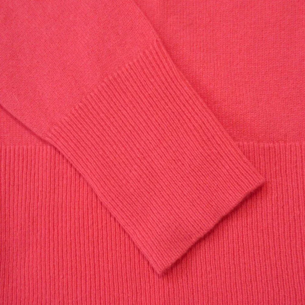 NWT J.Crew BA400 Cashmere Classic-fit Crewneck Sweater in Neon Flame XS